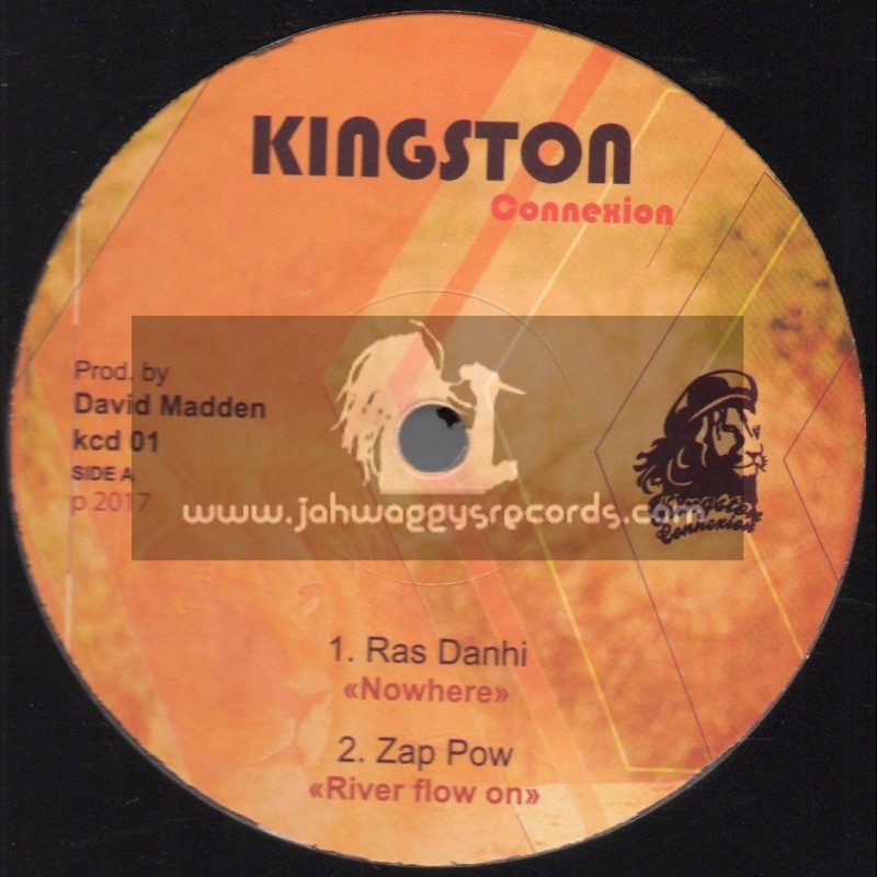 Kingston Connexion-12"-Nowhere / Ras Danhi + River Flow On / Zap Pow + Respect / Pablo Paul + Take 5 / Herman Marquis