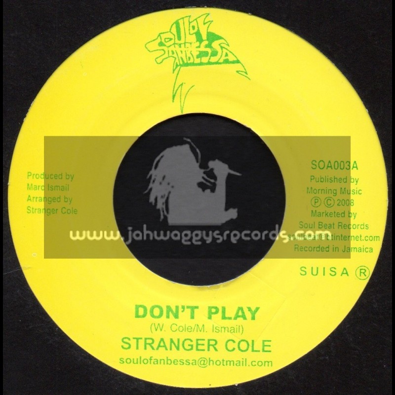 Soul Of Anbessa-7"-Dont Play / Stranger Cole + Dont Play With Dub / Dwight Pinkneys All Stars - 2008
