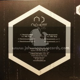 Alchemy Dubs-12"-Reminiscence / Ojah Fear. Nik Torp + Anamnesis / Ojah Feat. Nik Torp
