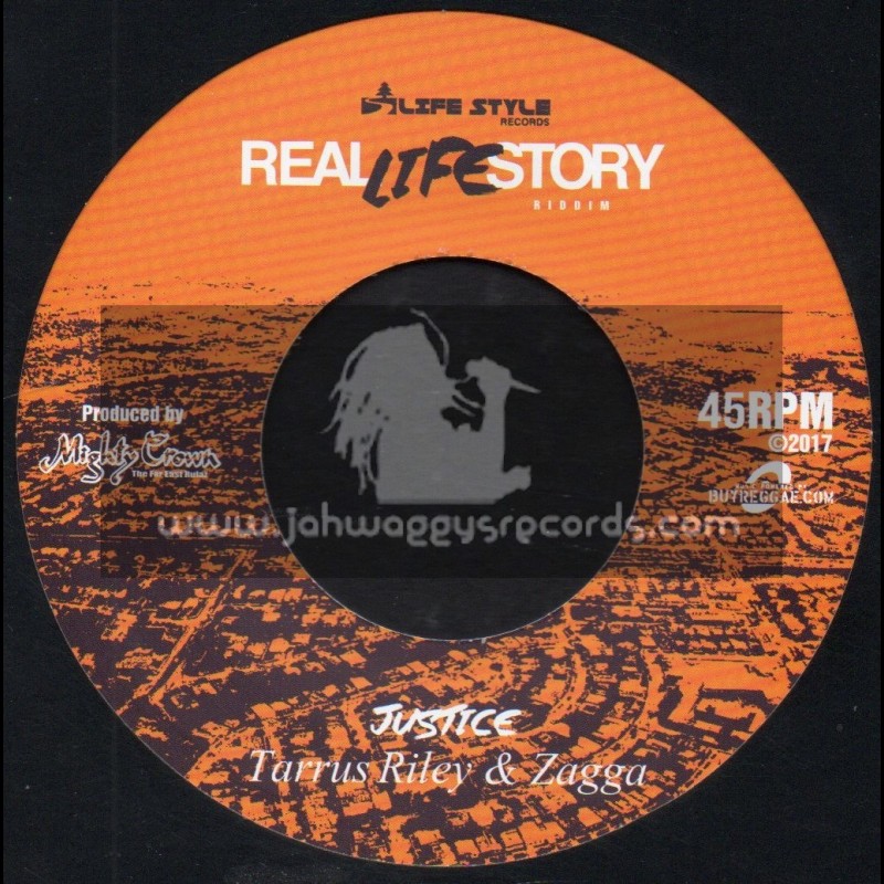 Real Life Story-7"-Justice / Taurus Riley And Zagga + Self Driven / Bugle