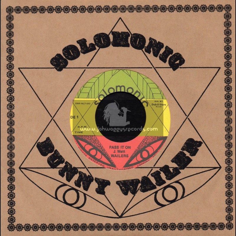 Solomonic-7"-Pass It On / Wailers + Trod On / Wailers 