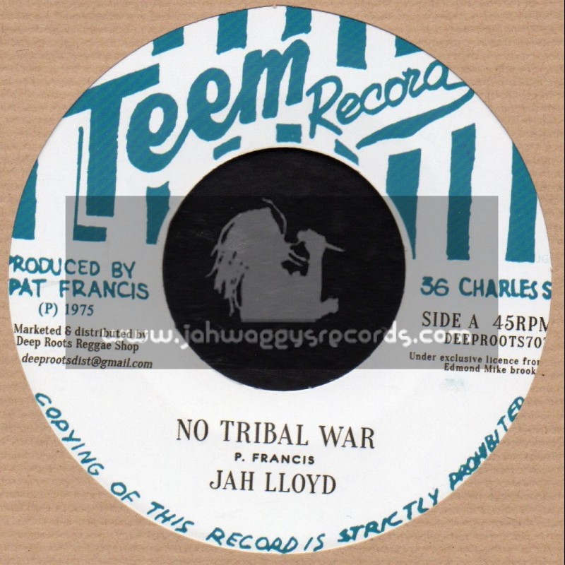 Teem Records-7"-No Tribal War / Jah Lloyd + Ark Of The Covenant / Bunny And Hermam