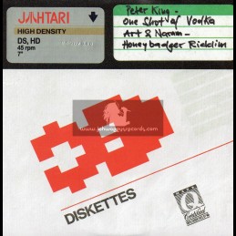 Jahtari-7"-One Shot Of Vodka / Peter King + Honey Badger Riddim / Art & Naram