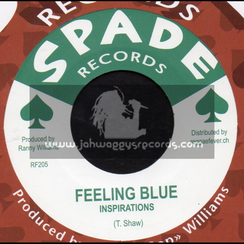 Spade Records-7"-Feeling Blue / Inspirations + Come On Little Girl / Winston Sinclair & Hippy Boys