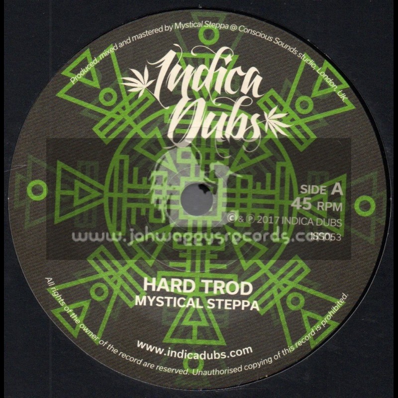 Indica Dubs-7"-Hard Trod / Mystical Steppa + Dasha Dub / Mystical Steppa