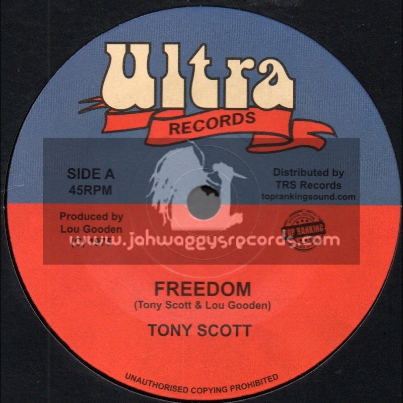 Ultra Records-Top Ranking Sound-7"-Freedom / Tony Scott + Freedom / Borris Gardiner Happening