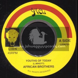 Lion-7"-Youths Of Today / African Brothers