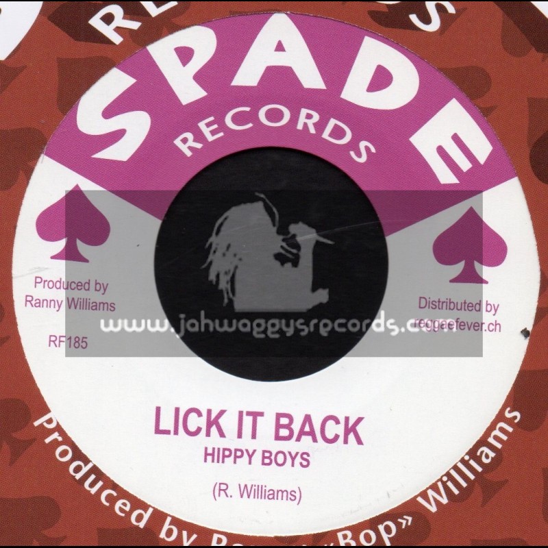 Spade Records-7"-Lick It Back / Hippy Boys + Matilda / Winston Shan