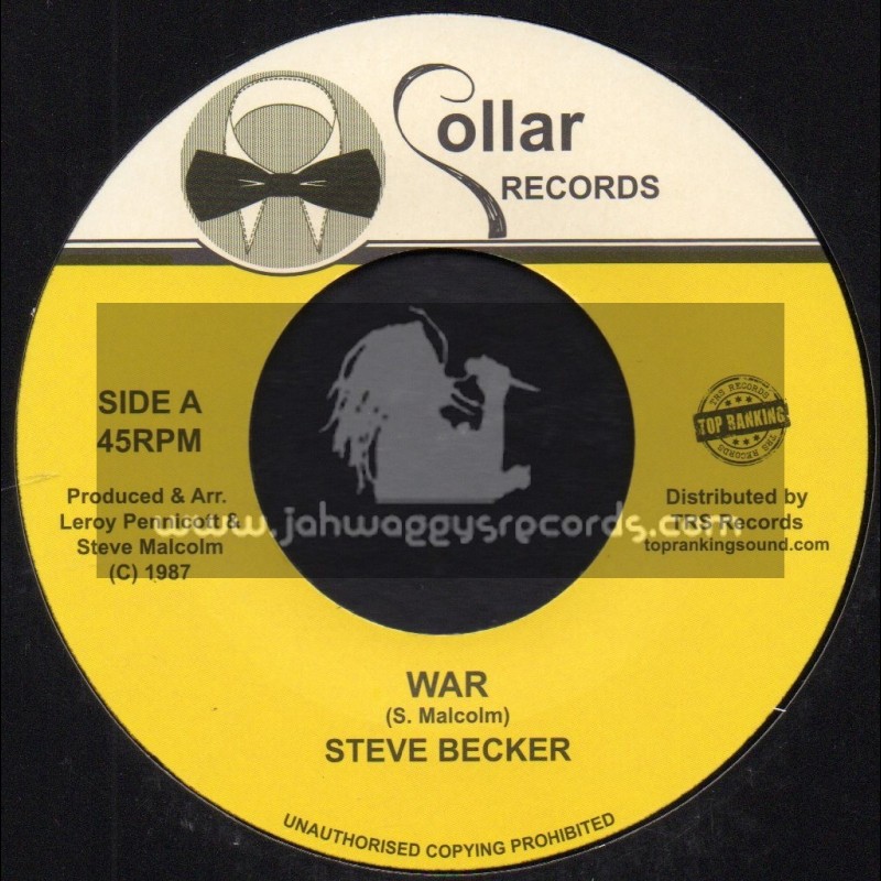 Collar Records-Top Ranking Sound-7"-War / Steve Becker