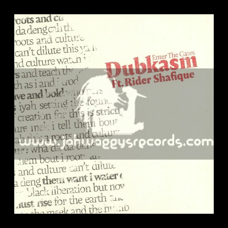 Dubkasm Records-12"-Enter The Gates / Dubkasm Meets Rider Shafique