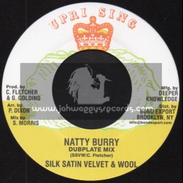 Uprising-7"-Natty Burry / Silk Satin Velvet & Wool - Dubplate Mix