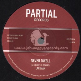 Partial Records-7"-Never Dwell / Lariman