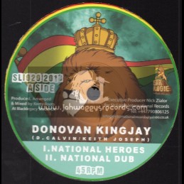 Sir Logie International-10"-National Heroes / Donovan Kingjay + Ariginal Hero / Aba-Ariginal
