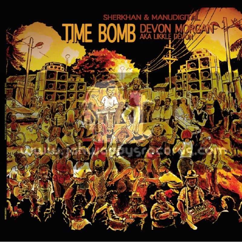 Tiger Records-Lp-Time Bomb / Devon Morgan aka Likkle Devon
