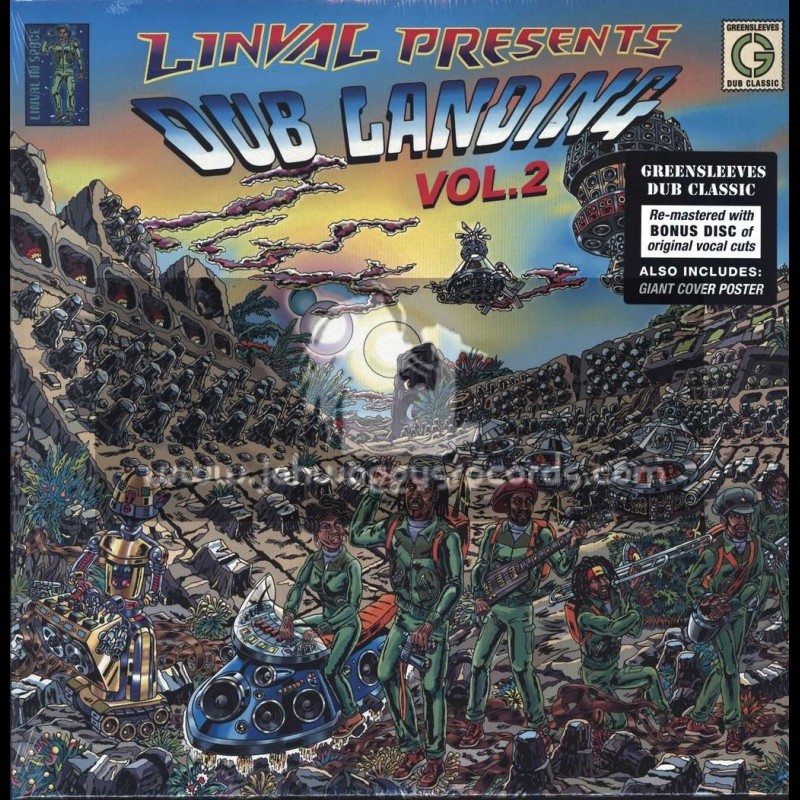 Greensleeves Records -Double-Lp-Linval Presents Dub Landing Vol 2 / Various Artist
