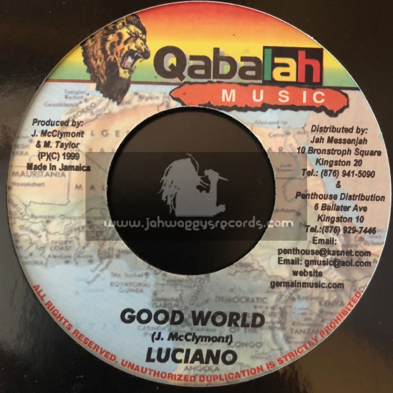 Qabalah Music-7"-Good World / Luciano