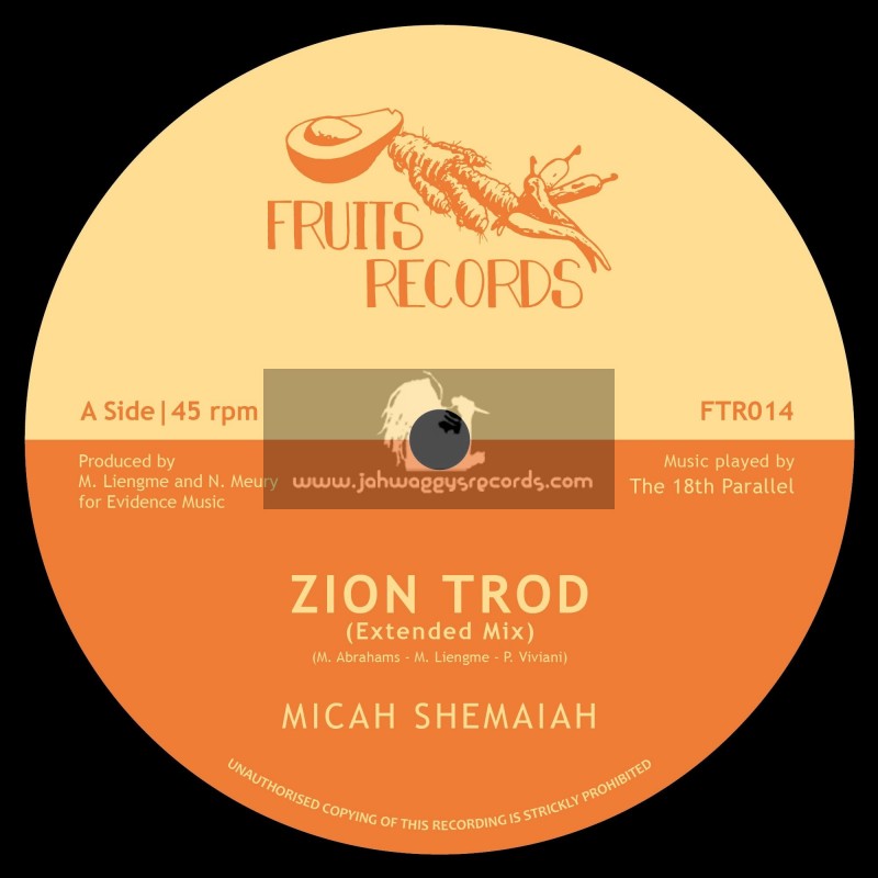 Fruits Records-12"-Zion Trod / Micah Shemaiah + Soul Rider / Micah Shemaiah 