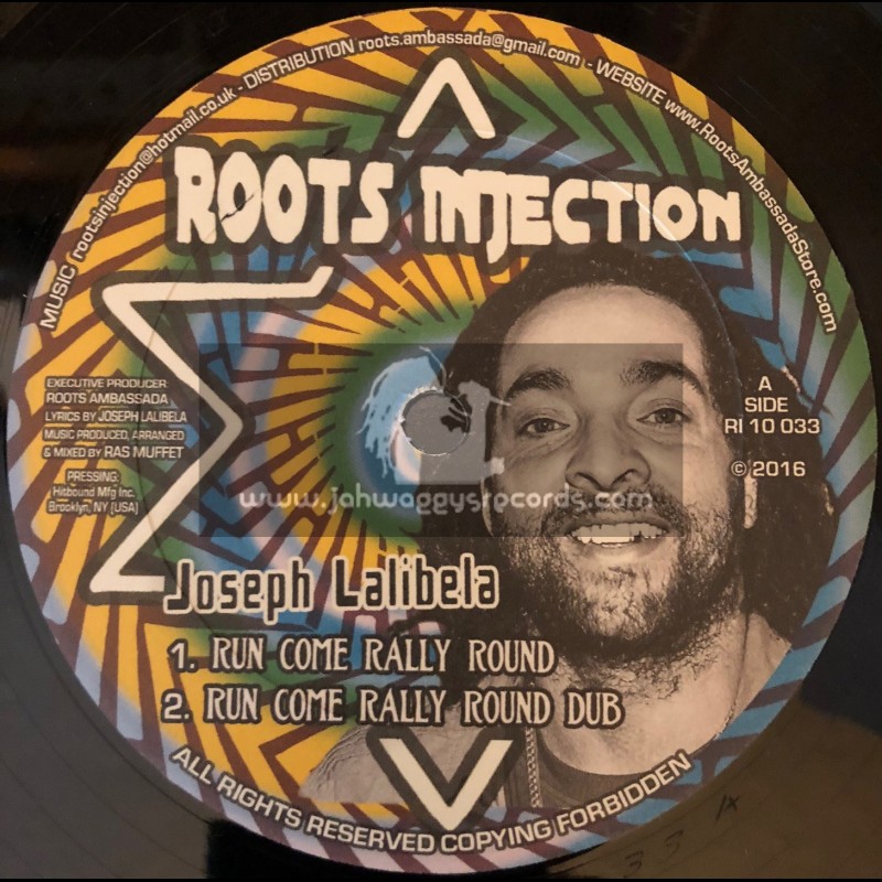 Roots Injection-10"-Run Come Rally Round / Joseph Lalibela + Resting Place / Joseph Lalibela
