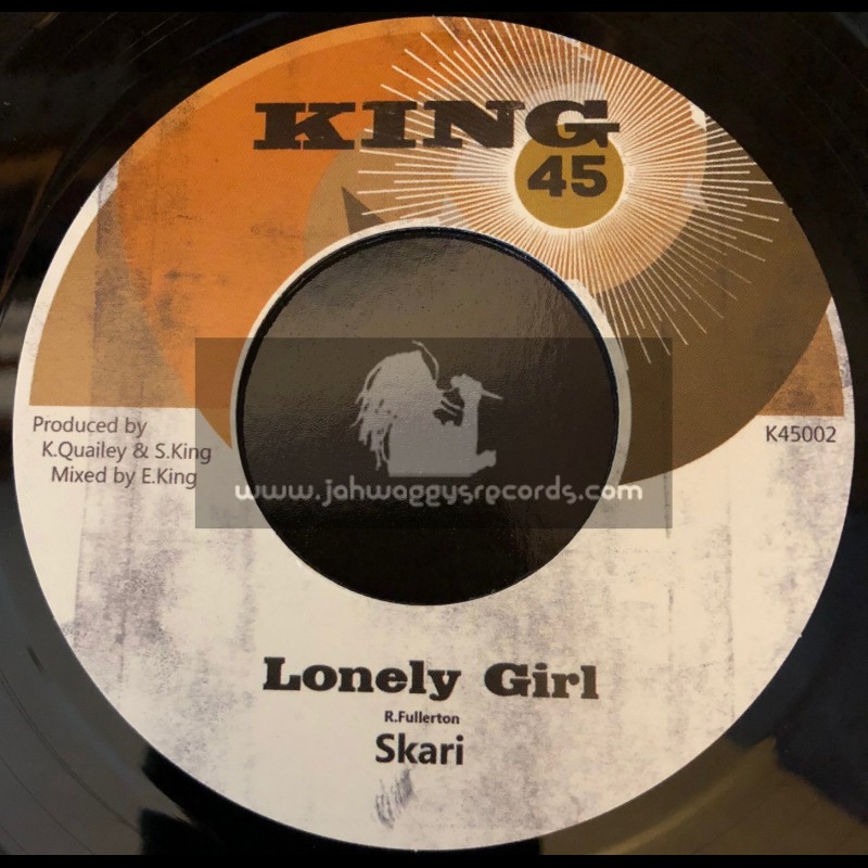 King 45-7"-Lonely Girl / Skari