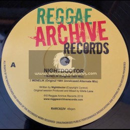 Reggae Archive Records-12"-Menelik / Nightdoctor