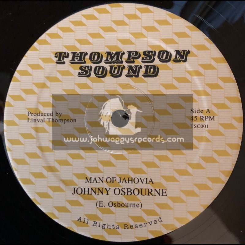 Thompson Sound-12"-Man Of Jahovia / Johnny Osbourne