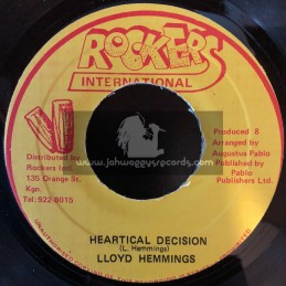 Rockers International-7"-Heartical Decision / Lloyd Hemmings