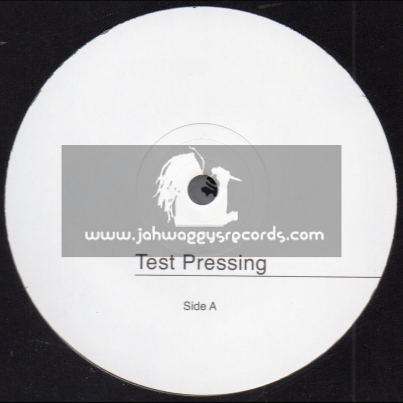 Test Press-Akom Records-7"-Word Sound Power / Lutan Fyah