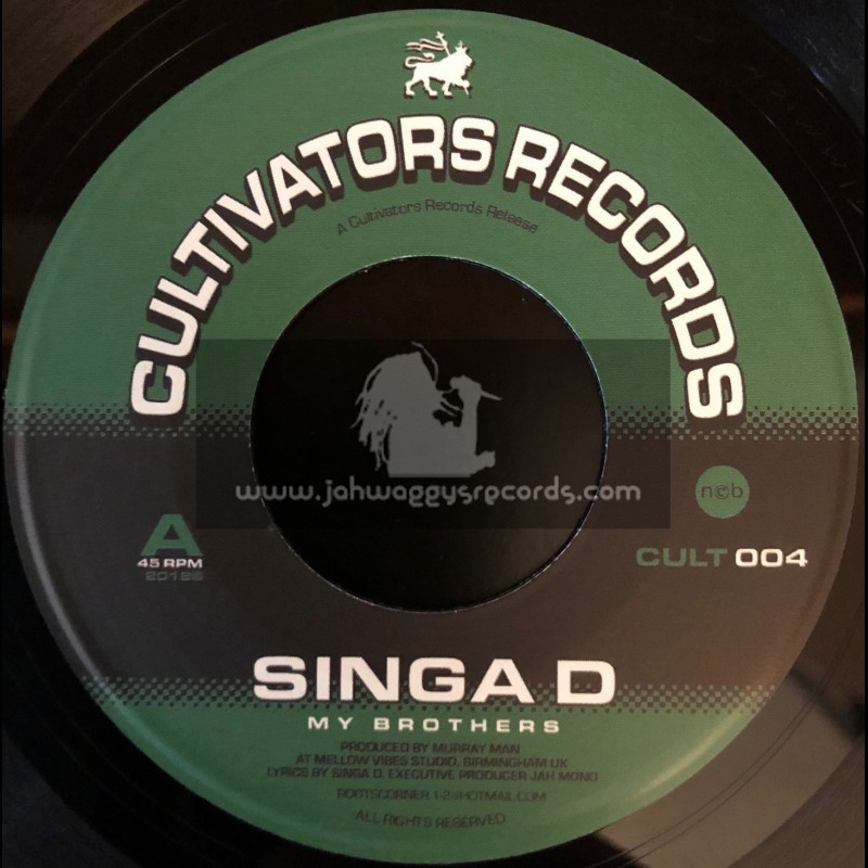 Cultivators Records-7"-My Brothers / Singa D 
