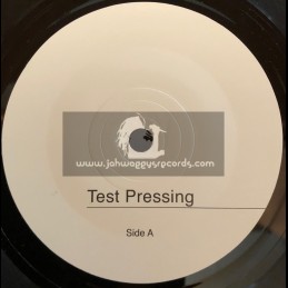 Partial Records-Test Press-7"-Burial / Mikey Mystic