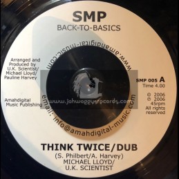 SMP-7"-Think Twice / Michael Lloyde + Praise Ye Oh Jah / Michael Lloyde