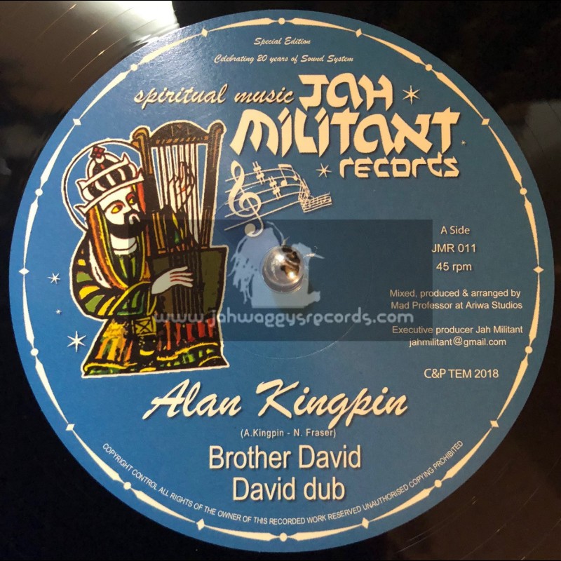 Jah Militant Records-12"-Brother David / Alan Kingpin + Wise Dub / Mad Professor