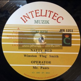 Intelitec-Jah Fingers-12"-Natty Red / Flag Smith + Operator / Mr Pants
