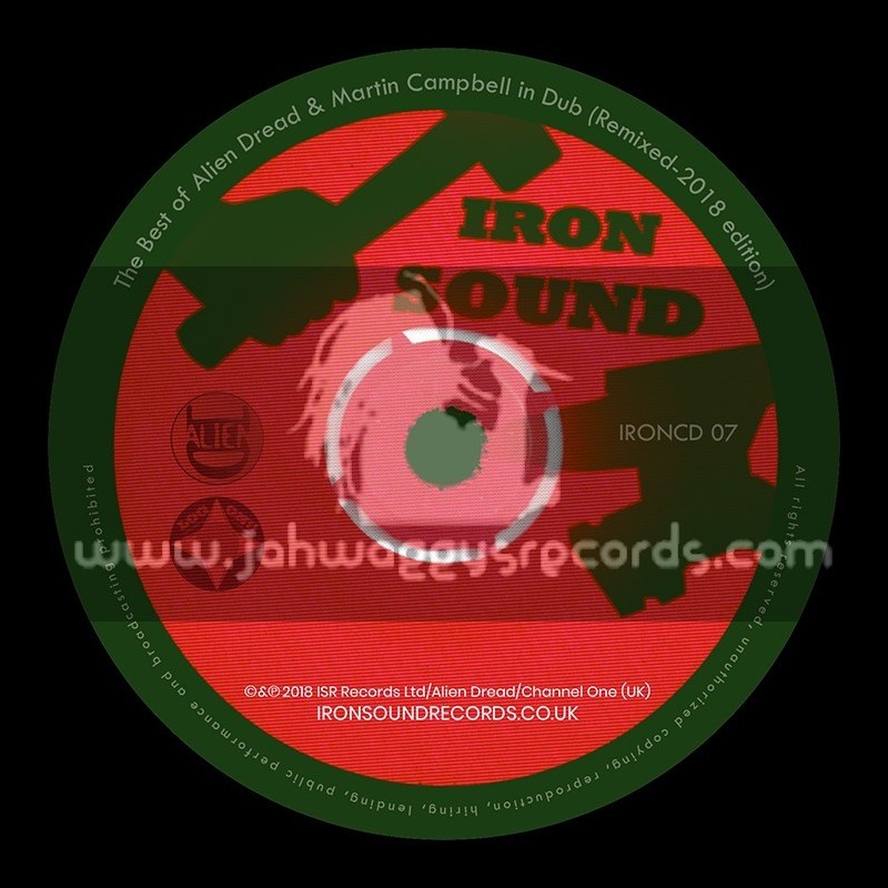 Iron Sound Records-CD-The Best of Alien Dread & Martin Campbell in Dub - Remixed 2018 Edition
