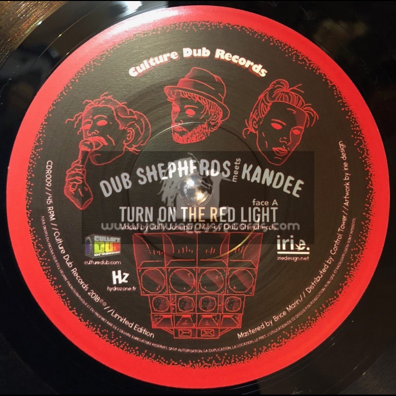 Culture Dub Records-7"-Turn On The Red Light / Dub Shepherds Meets Kandee