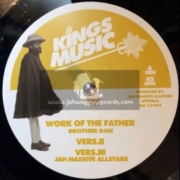 Kings Music-12"-Work Of The Father / Brother Dan + Walls Of Jerico / Brother Dan