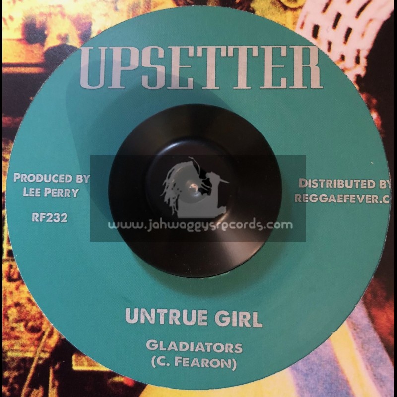 Upsetter-7"-Untrue Girl / Gladiators + Real True Dub / Upsetters