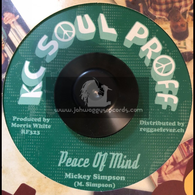 KC Soul Proff-7"-Peace Of Mind / Mickey Simpson