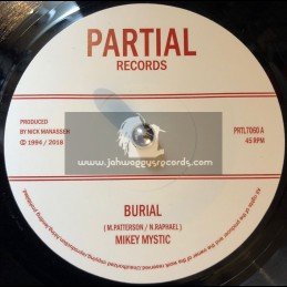 Partial Records-7"-Burial / Mikey Mystic + Burial Dub / Manasseh