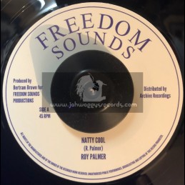 Freedom Sounds-7"-Natty Cool / Roy Palmer + Natty Cool Version / High Times Players