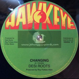Hawkeye-12"-Changing / Desi Roots