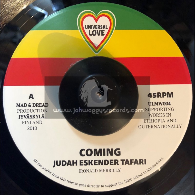 Universal Love-7"-Coming / Judah Eskender Tafari