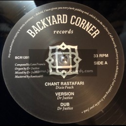 Backyard Corner Records-12"-Chant Rastafari / Dixie Peach + Original Rastaman / Patrixx Matics