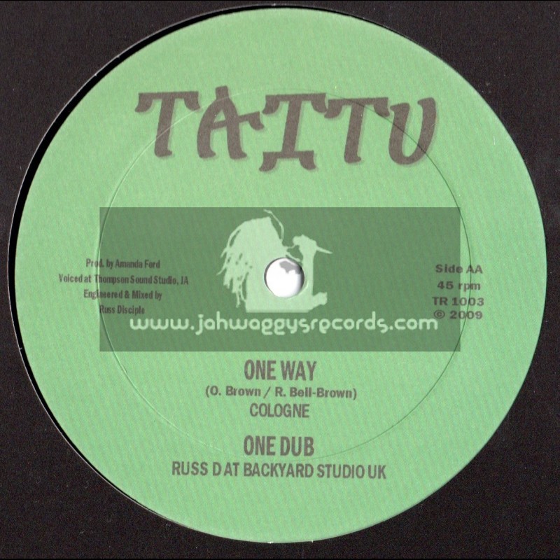 TATU RECORDS-10"-LUMP SUM / LINVAL THOMSON + ONE WAY / COLOGNE (RIDDIMS FROM RUSS-D)