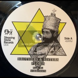 Stepping Stone Records-7"-Brothers And Sisters / Floris - Vibronics