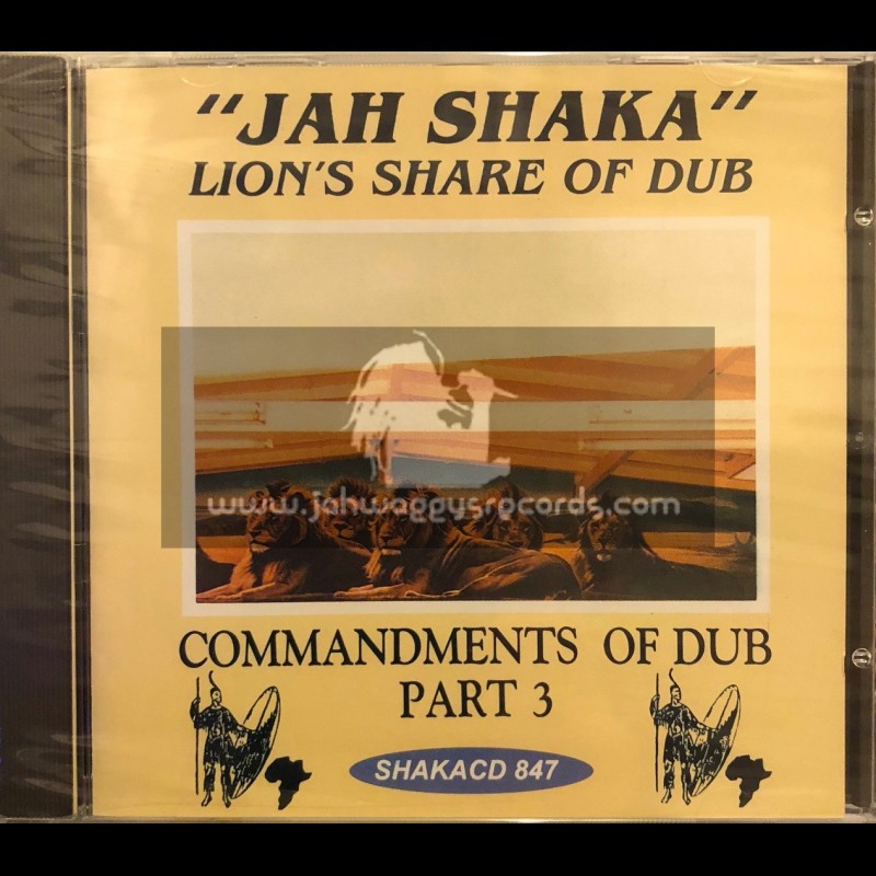 Jah Shaka Music-CD-Commandments Of Dub Part 3 / Lion's Share Of Dub - Jah Shaka