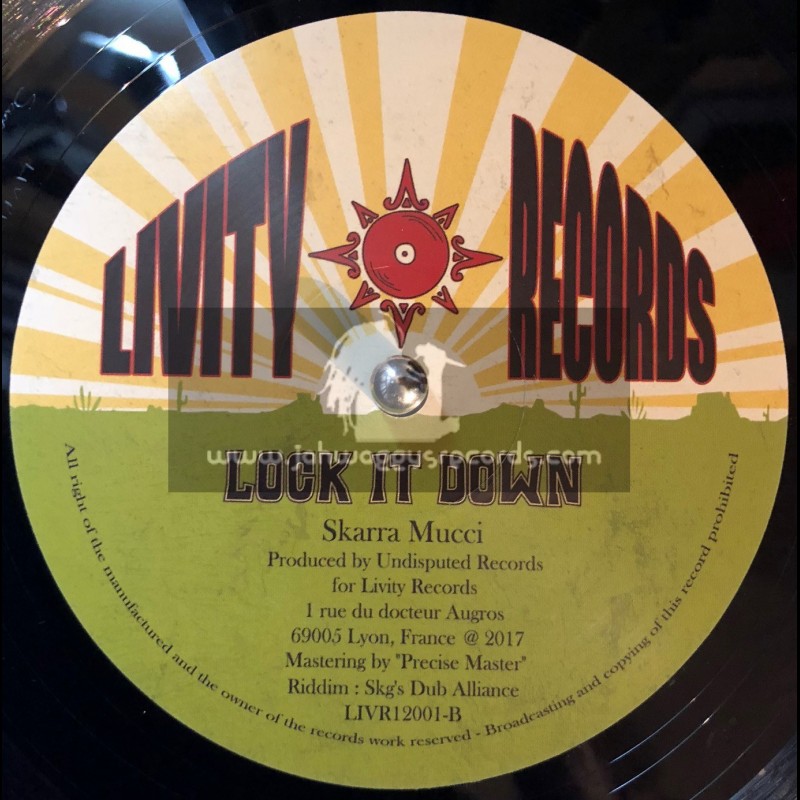 Livity Records-10"-Lock It Down / Skarra Mucci + Big Chat / D Nations