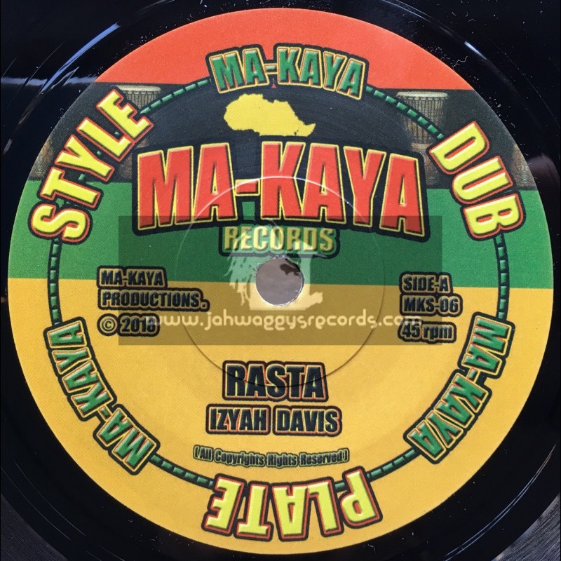 Ma-Kaya Records-7"-Rasta / Izyah Davis