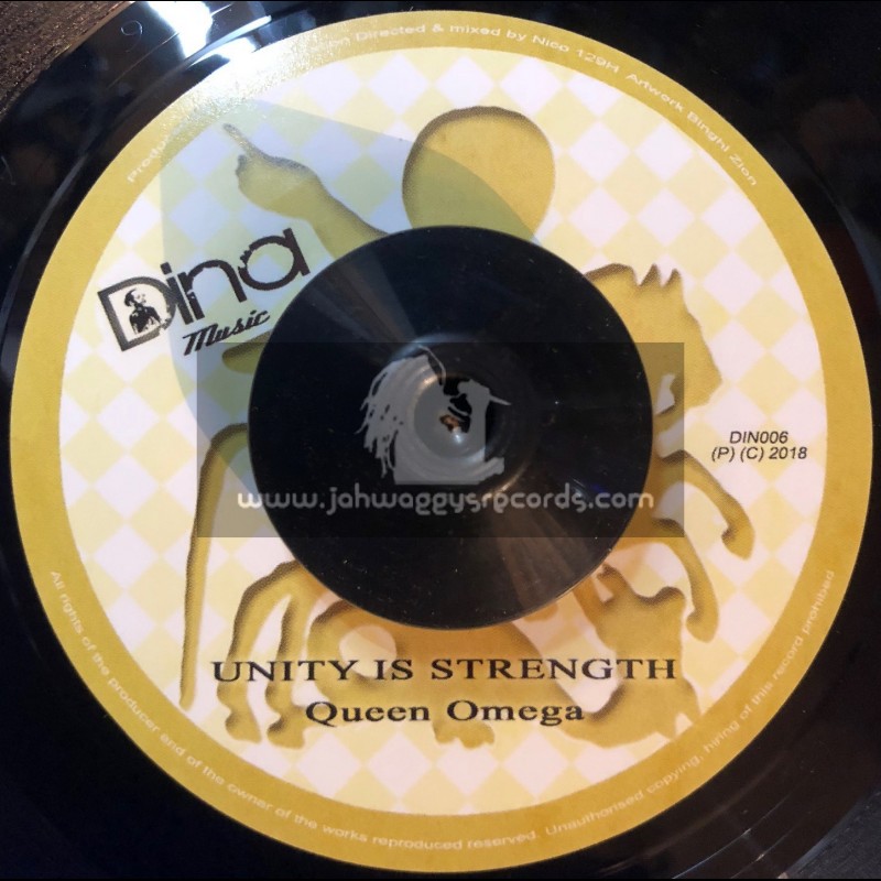 Dina Music-7"-Unity Is Strength / Queen Omega 