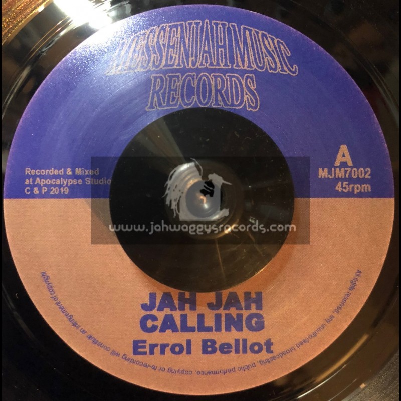 Messenjah Music Records-7"-Jah Jah Calling / Errol Bellot