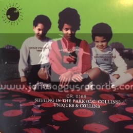 Collins Down Beat -7"-Sitting In The Park /  Uniques & Sir Collins